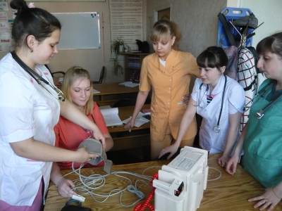 На ССМП проходят практику студенты Уссурийского медицинского колледжа